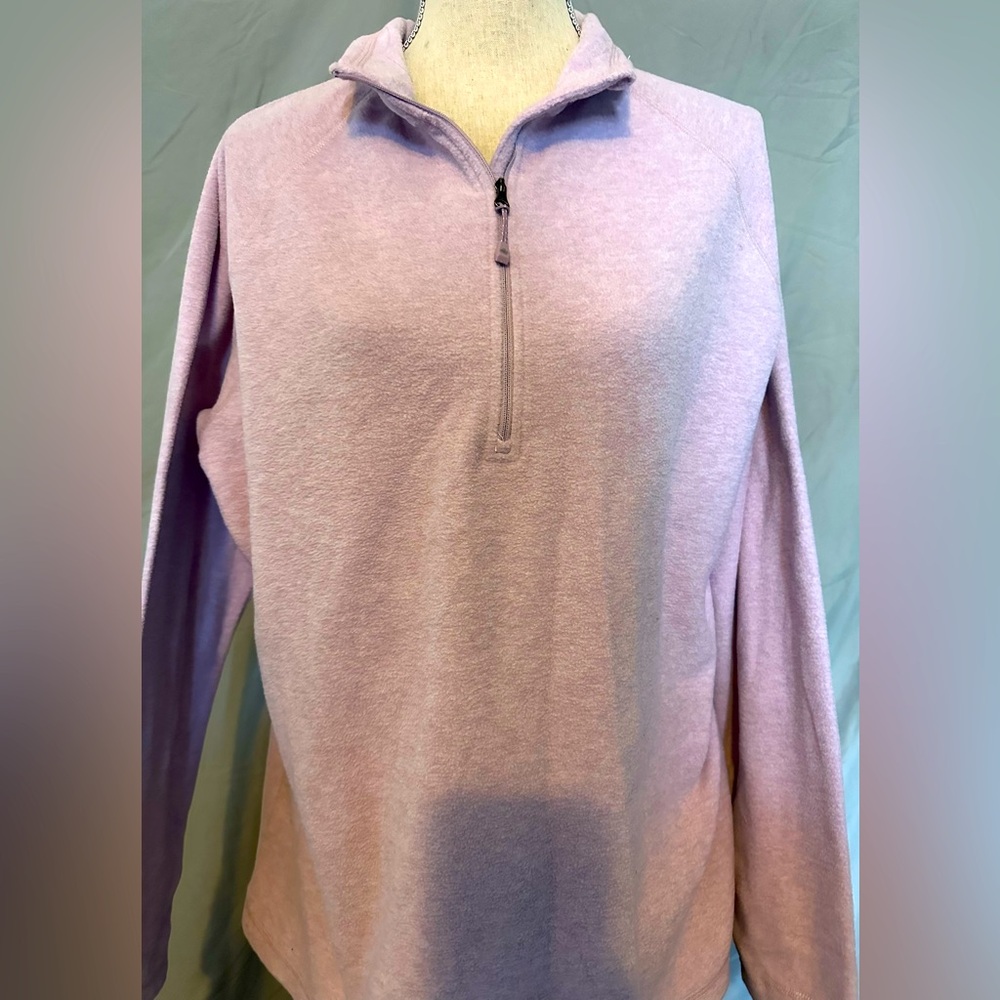 NWT Eddie Bauer fleece jacket in lavender and XL